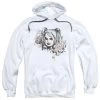 Trevco Men's Batman Arkham Knight Sketchy Girl Pullover Hoodie New