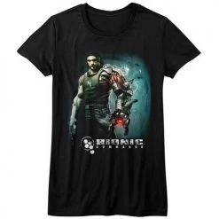 American Classics Women's Bionic Commando Steam Arm Tee New