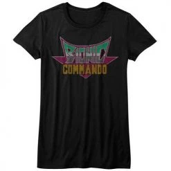 American Classics Women's Bionic Commando Pixel Logo Tee