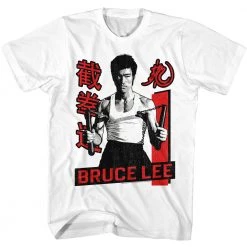 American Classics Men's Bruce Lee Nunchucks Tee New