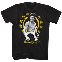 American Classics New Men's Bruce Lee Bright Symbols Tee