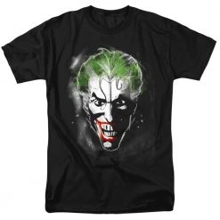 Trevco New Men's Batman Joker Face Of Madness Tee