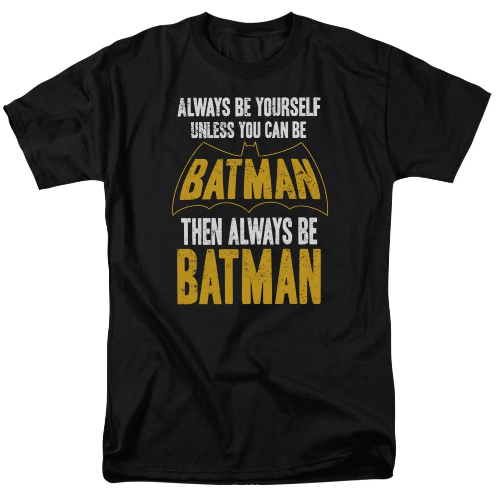 Trevco New Men's Batman Be Batman Tee 1 Trevco New Men's Batman Be Batman Tee