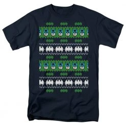 Trevco Men's Batman Batman Christmas Sweater Tee