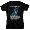 Trevco Men's Batman Batman Knows Tee New
