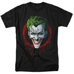 Trevco Men's Batman Joker Drip Tee New