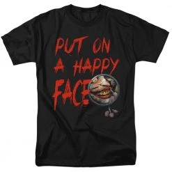 Trevco New Men's Batman Joker Happy Face Tee