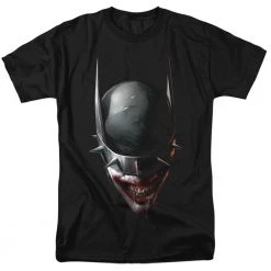 Trevco New Men's Batman Joker Batman Who Laughs Head Tee