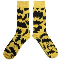 Bioworld Batman Batmobile 3 Pack Crew Socks Box Set