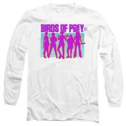 Trevco Men's Birds Of Prey Silhouettes Long Sleeve Tee