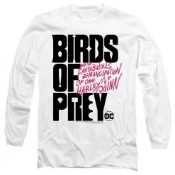 Trevco Men's Birds Of Prey Birds Of Prey Logo Long Sleeve Tee New