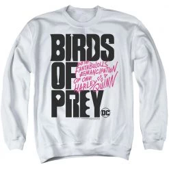 Trevco Men's Birds Of Prey Birds Of Prey Logo Crewneck Sweatshirt