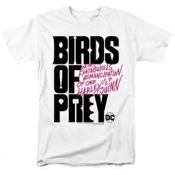 Trevco New Men's Birds Of Prey Birds Of Prey Logo Tee