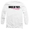 Trevco Men's Birds Of Prey Horizontal Logo Long Sleeve Tee New