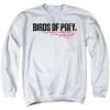 Trevco Men's Birds Of Prey Horizontal Logo Crewneck Sweatshirt New