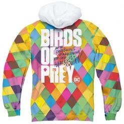 Trevco Men's Birds Of Prey Feathers Sublimated Pullover Hoodie