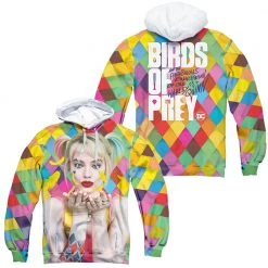 Trevco Men's Birds Of Prey Feathers Sublimated Pullover Hoodie