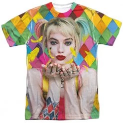 Trevco New Men's Birds Of Prey Feathers Sublimated Tee