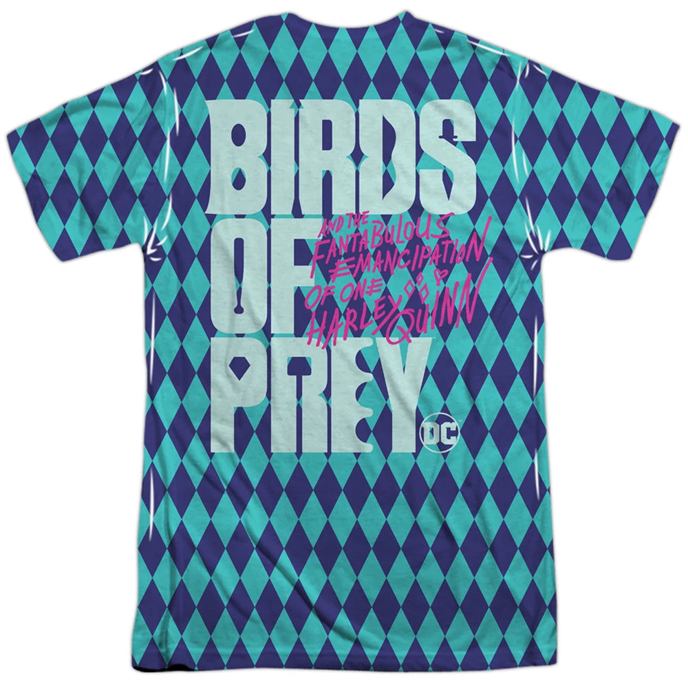 Trevco New Men's Birds Of Prey Emancipation Sublimated Tee 2 Trevco New Men's Birds Of Prey Emancipation Sublimated Tee