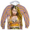 Trevco New Men's Birds Of Prey Black Canary Sublimated Pullover Hoodie