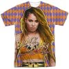 Trevco Men's Birds Of Prey Black Canary Sublimated Tee New