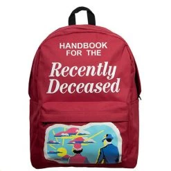 Bioworld New Beetlejuice Handbook For The Recently Deceased Backpack