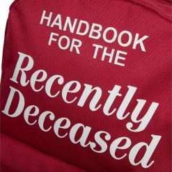 Bioworld New Beetlejuice Handbook For The Recently Deceased Backpack