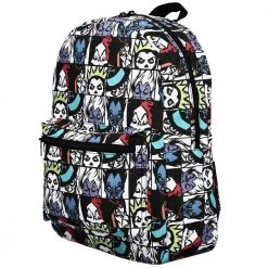 Bioworld Disney Villains Character Tile Aop Backpack New