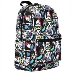 Bioworld Disney Villains Character Tile Aop Backpack New