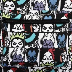 Bioworld Disney Villains Character Tile Aop Backpack New