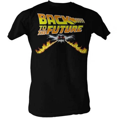 American Classics Tees Men's Back To The Future Btf Car Lightweight Tee 1 American Classics Tees Men's Back To The Future Btf Car Lightweight Tee