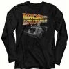American Classics Men's Back To The Future Btf Car Long Sleeve Tee