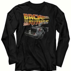 American Classics Men's Back To The Future Btf Car Long Sleeve Tee