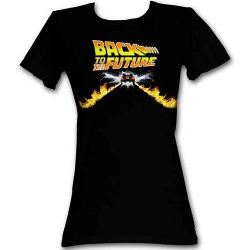 American Classics Women's Back To The Future Btf Car Tee New 1 American Classics Women's Back To The Future Btf Car Tee New