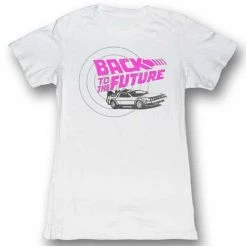 American Classics New Women's Back To The Future Checkers Tee