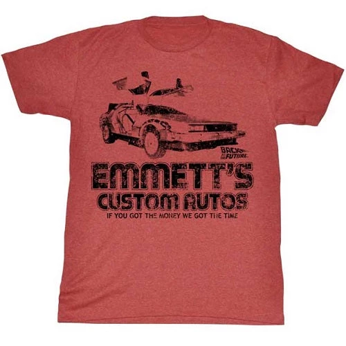 American Classics Tees Men's Back To The Future Emmett'S Tee 1 American Classics Tees Men's Back To The Future Emmett'S Tee