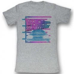 American Classics Women's Back To The Future Barred Future Tee
