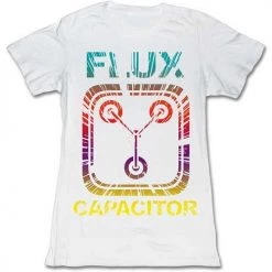 American Classics Women's Back To The Future Gradient Time Tee