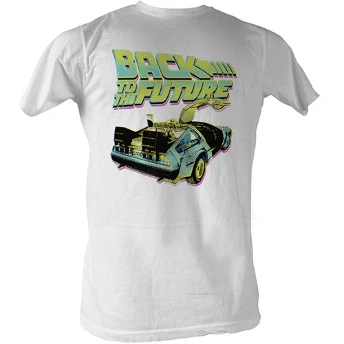 American Classics Men's Back To The Future Btf Neon Lightweight Tee 1 American Classics Men's Back To The Future Btf Neon Lightweight Tee