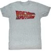 American Classics Men's Back To The Future Logo B2F Lightweight Tee