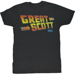 American Classics Men's Back To The Future Great Scott Tee Tees