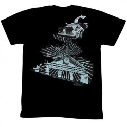 American Classics Men's Back To The Future The Clock Tower Lightweight Tee
