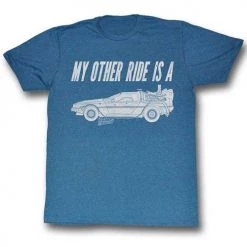 American Classics Tees Men's Back To The Future My Other Ride Lightweight Tee