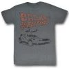 American Classics Men's Back To The Future My Other Car Lightweight Tee Tees