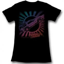 American Classics Women's Back To The Future Rainbow Tee