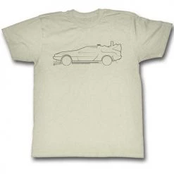 American Classics Tees Men's Back To The Future Lines Lightweight Tee