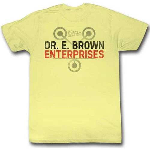 American Classics Tees Men's Back To The Future Whio Dat Brown? Lightweight Tee 1 American Classics Tees Men's Back To The Future Whio Dat Brown? Lightweight Tee