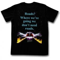 American Classics Tees Men's Back To The Future Noroads Lightweight Tee