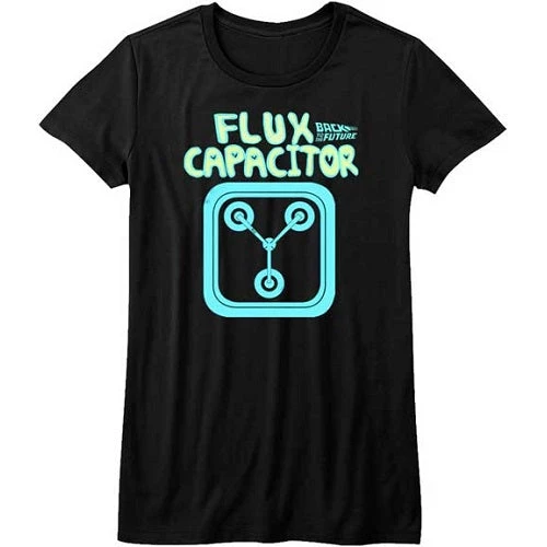 American Classics Women's Back To The Future Flux Tee New 1 American Classics Women's Back To The Future Flux Tee New