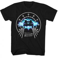 American Classics Tees Men's Back To The Future Speedometer Lightweight Tee
